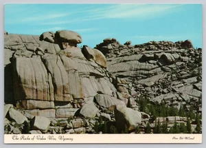 Postal de formaciones de granito Rocks of Vedauwoo Wyoming - Imagen 1 de 2