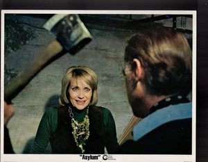 Tarjeta de lobby de 11x14" de Sylvia Syms y Richard Todd in Asylum (1972) LC359 - Imagen 1 de 1