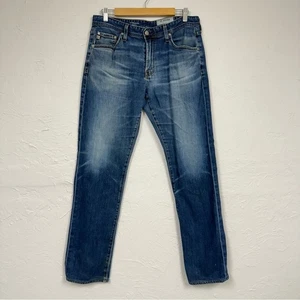 Jeans donna Ag Adriano Goldschmeid The Graduate gamba sartoriale lavaggio medio 31 - Foto 1 di 13