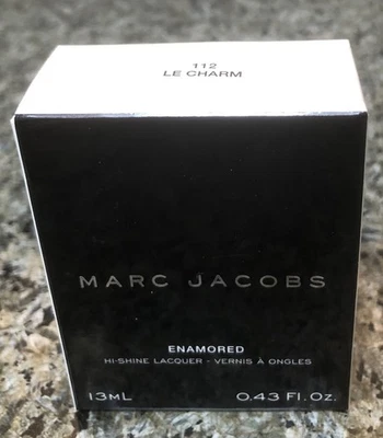 Laca para unhas Marc Jacobs Enamored Hi-shine #112 Le Charm 0,43 fl oz descontinuada - Imagem 1 de 4