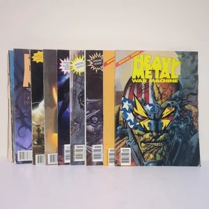 HEAVY METAL Illustrated Fantasy Magazine SPECIAL ISSUE LOT (8+1 Issues, Vintage) - Bild 1 von 24