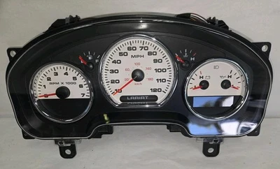Ford F150 Lariat 2004-05 velocímetro calibre grupo con tacómetro palanca de cambios de piso Foto 1 de 4