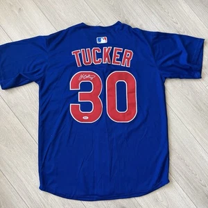 Kyle Tucker Signed Autographed Chicago Cubs Jersey PSA DNA COA Large - Picture 1 of 4