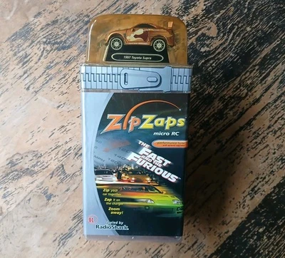 ZipZaps RC CAR Fast & Furious Slapjack's 1993 Toyota Supra MK IV RadioShack - Image 1 of 4