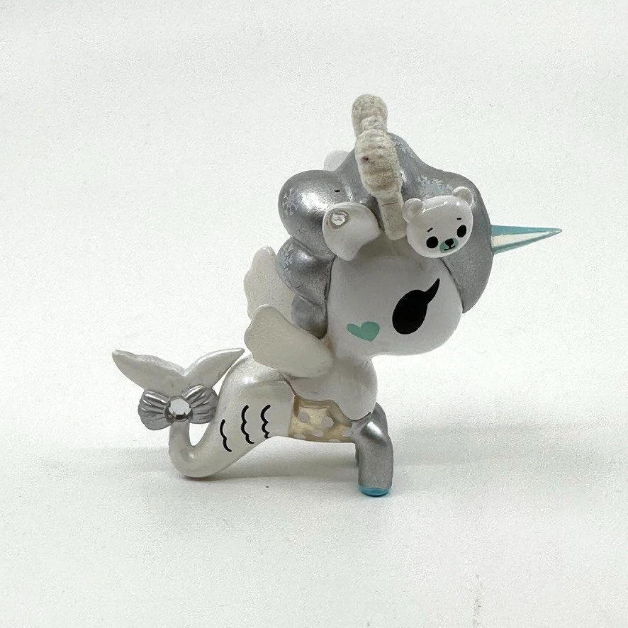 Figura Vinilo Tokidoki Mermicorno Serie 3 Bianca Sin Caja Foto 1 de 4