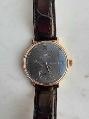 IWC Portofino Hand Wound 8 Days Rose Gold IW510104 - Image 1 of 4