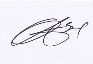 Football - Ola Aina - Hand Signed 6x4 Inch White Card - Nottingham Forest -COA - Picture 1 of 1