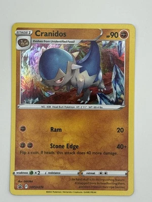Cranidos SWSH274 SWSH: Sword & Shield Promo Cards Holo - Image 1 of 2
