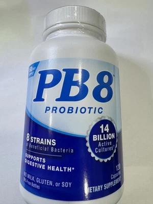 Nutrition Now PB8 原装配方 120 粒不含双酚 A、无蛋、无麸质 — 第 1/3 张图片