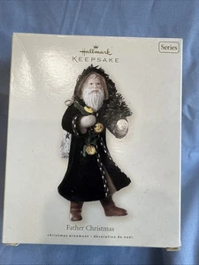 Hallmark Keepsake Ornament Father Christmas Fourth In the Series 2007 Santa Box - Picture 1 of 5