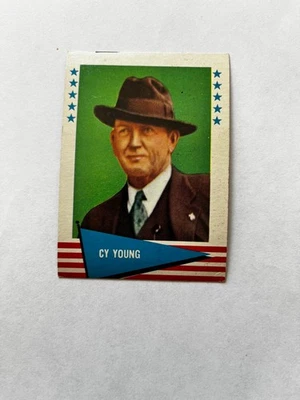 1961 Fleer бейсбол Greats Cy Young #153 HOF - Изображение 1 из 2