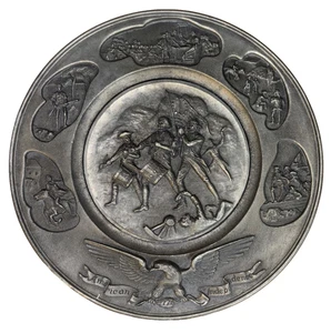 Bicentennial Plate International Pewter - American Independence - Serial # 9715 - Bild 1 von 8
