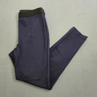 Talbots Women 4 Soho Ankle Pant Navy Blue Pull On Leggings - Image 1 of 4