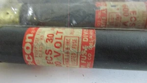 LOT OF 6 ECONOMY FUSE ECS-30 IN BAG - Picture 1 of 2