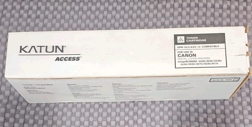 Cartucho de tóner negro compatible con Katun Access GPR-16/C-EXV 12 Foto 1 de 1