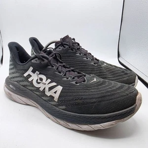 Hoka One One Mach 6 Mens Size 13 D Black White Athletic Shoes Running Walking - Picture 1 of 13