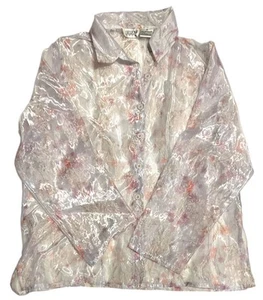 Selene Sport Womens Shirt Top Blouse Size 2X Pink - Picture 1 of 5