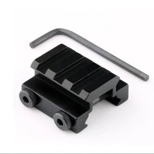 Hunting 1/2" 3 Slot Low Riser for 20mm Picatinny/Wea... Rail Mount Base - Picture 1 of 3