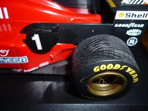 Ferrari F310 Michael Schumacher 1:18 REGENREIFEN First Ferrari Win Spain 1996. - Bild 1 von 6