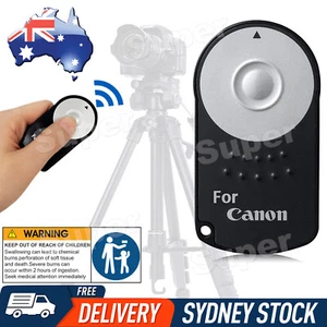 Replacement Wireless Remote Control for Canon 7D 70D 700D 6D EOS M Mark III - Picture 1 of 8