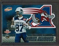 2003 PACIFIC ATOMIC CFL THYRON ANDERSON #47 ROOKIE ALOUETTES EXPO 1/1 (ref 3734)