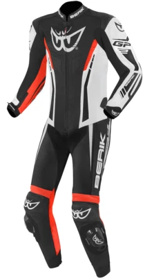 RED SUIT MOTORBIKE SUIT MOTORCYCLE SUIT MOTOGP COWHIDE LEATHER BIKER RACING Foto 1 de 4