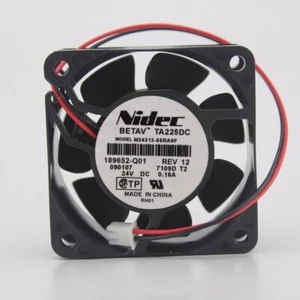 Original Nidec M34313-55RA9F DC 24V 0.16A  2 Wire  Inverter Cooling Fan - Picture 1 of 2