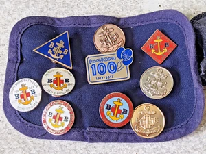 COLLECTION BOYS BRIGADE BADGES- INCLUDING BUCKIE - BANFFSHIRE SCOTTISH - Picture 1 of 8