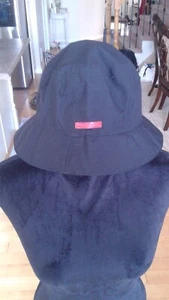PRADA MEN/WOMEN BUCKET HAT BLACK COLOR SIZE L - Picture 1 of 5