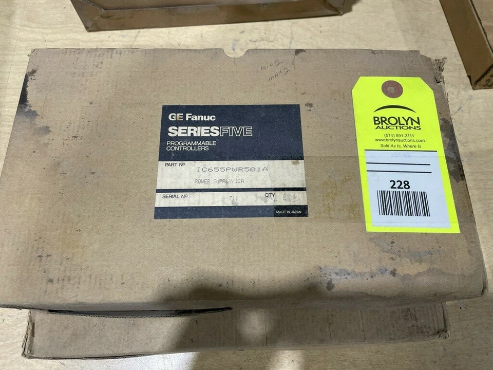 GE FANUC IC655PWR501A PROGRAMMABLE POWER SUPPLY  B151 - Image 1 of 1