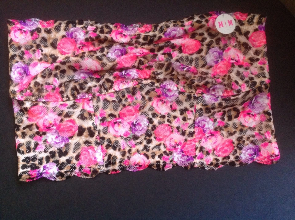 Victorias Secret ROSA Tubo de Encaje Bandeau Bralette Lentejuelas Brillo Asst Colores Nuevo con Etiquetas Foto 1 de 1