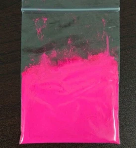 Hot Pink Neon Fluorescent Mica Pigment Powder 3g-150g Resin, Nail Art Candle - Picture 1 of 1