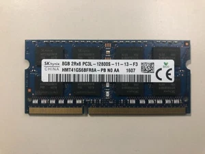 Ram notebook sodimm 8gb ddr3 1600mhz PC3L-12800S Hynix HMT41GS6BFR8A-PB s - Foto 1 di 1