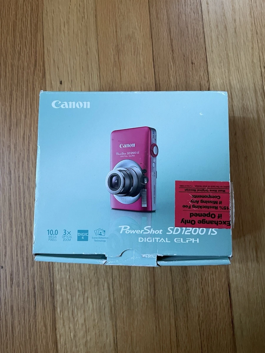 Preços baixos em Canon PowerShot SD1200 IS Câmeras Digitais | eBay