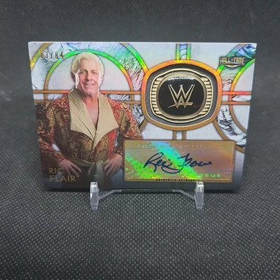 Autógrafo Ric Flair 2018 Topps WWE Legends Salón de la Fama 63/84 Foto 1 de 2