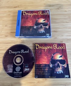 Dragons Blood Dreamcast Game with Manual
