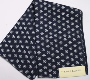 Ralph Lauren 24"X26" Fabric Remnant "Aiko Floral" Color Indigo - Picture 1 of 4