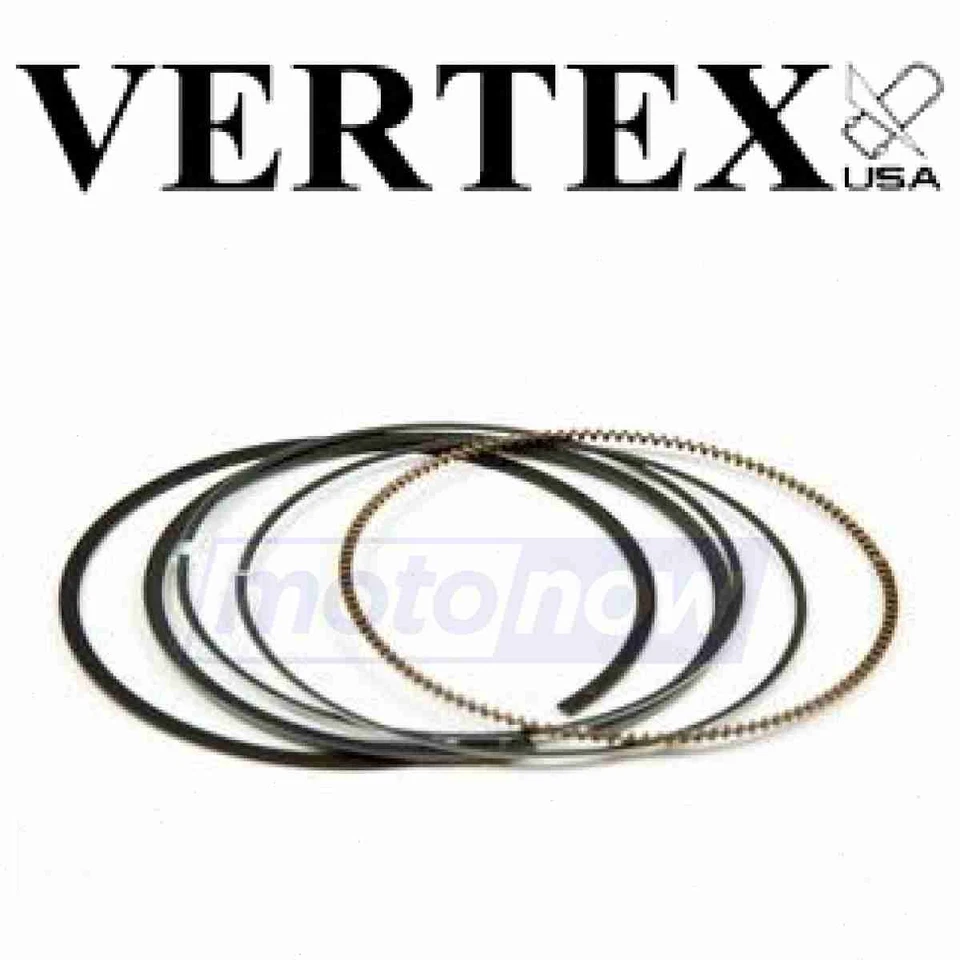 Vertex Piston Ring Set for 2008-2009 Honda TRX700XX - Engine Pistons Piston di Foto 1 de 4