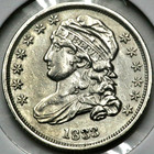 1833 CAPPED BUST DIME 10 CENTS  R1996