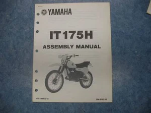 YAMAHA SET UP ASSEMBLY MANUAL 1980 IT175H IT 175 H - Picture 1 of 4