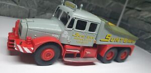 CORGI 17902 SCAMMELL CONTRACTOR SUNTER BROTHERS HEAVY HAULAGE 1:50