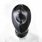 Adult Pu Leather Head Mask Harness Breathable Hood Restraint Punishmen Mask Prop