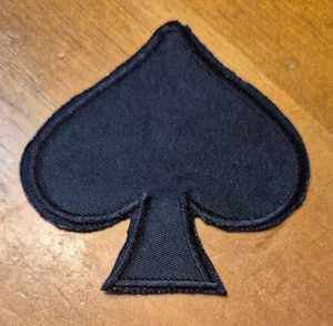 Spaten - Spielkarte - Patch zum Aufbügeln/Aufnähen 10021 - Bild 1 von 1