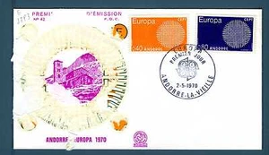 FRENCH ANDORRA - ANDORRA FRANÇAISE - 1970 - FDC - Europa. E2793 - Bild 1 von 1