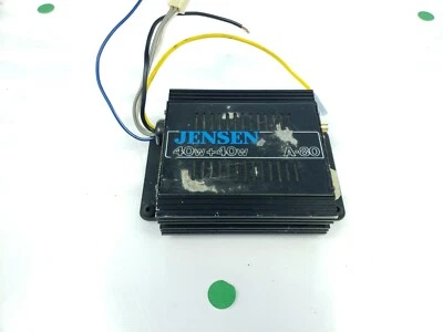 Amplificador de audio para automóvil Jensen A-80 40W X2 2 conectores RCA Foto 1 de 4