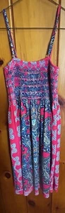 INDIA BOUTIQUE Sleeveless Sundress - Beautiful Colors! One Size! See Pictures - Picture 1 of 5