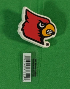 New Original Jibbitz Crocs Charm: University of Louisville 1 piece - Picture 1 of 2