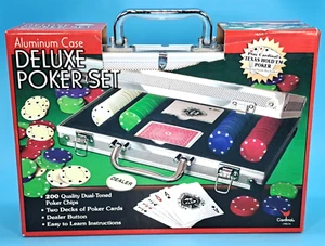 Cardinal Deluxe Poker Set in Aluminium Case - Picture 1 of 7