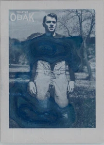 2011 TriStar Obak Football RONALD REAGAN #103 Printing Press Plate 1/1 - Picture 1 of 2