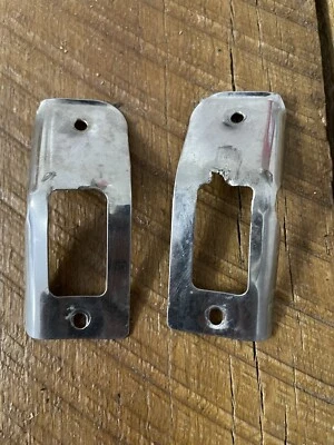 Ford Torino Fairlane Galaxie 1965-1968 asiento pestillo cubierta moldura merodeador equipo original Foto 1 de 3